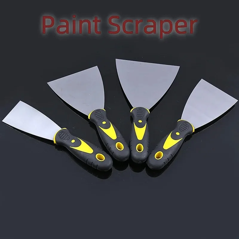 Available in 4 Sizes Paint Scraper Putty Knife Spatula Cleaning Knife Paint Tool Remove Silicone From Corners Top Paint Scraper