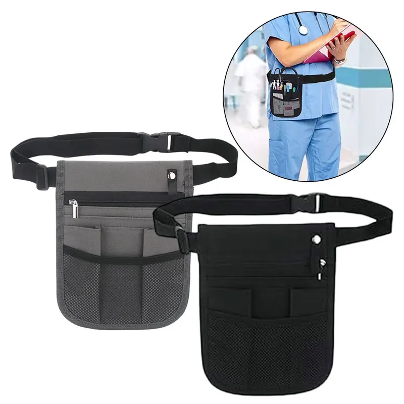 

Stock Nurse Tool Waist Bag Hospital Nurse Pet Doctor Medical Tool Storage Waist Bag Nurse Tool Bag Wholesale Unisex Running Bag