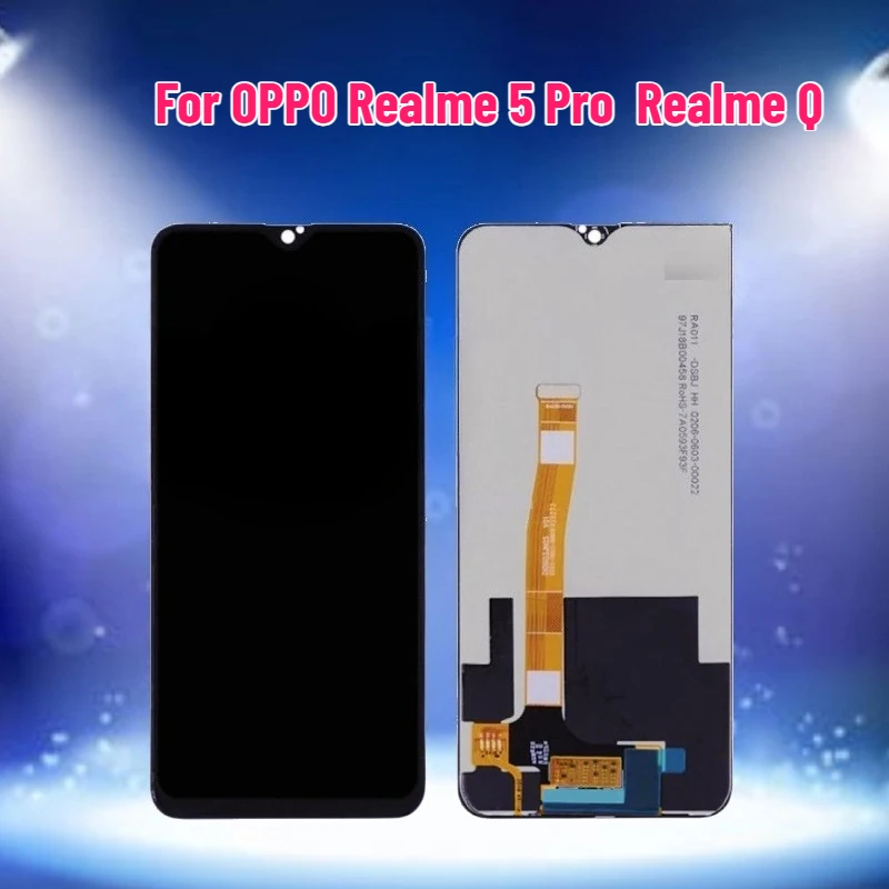 LCD Screen For OPPO Realme 5 Pro LCD Display Touch Screen Panel Assembly Replacement For Realme Q RMX1971