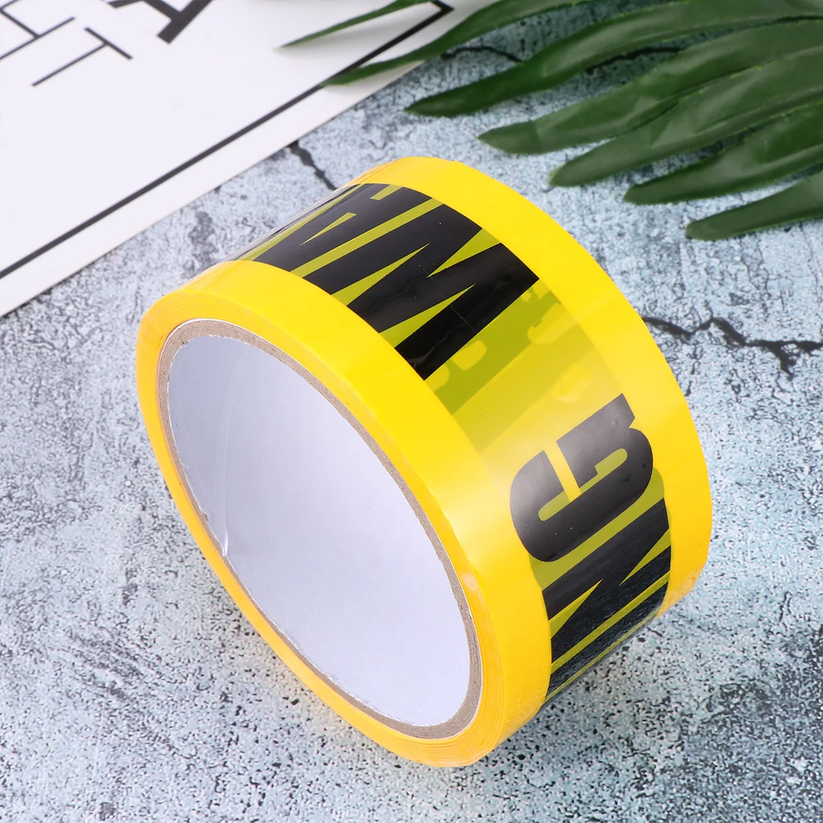 Pita Magnetik Gulungan Besar Stiker Reflektor Anti Selip Hitam Kuning Garis Pengaman