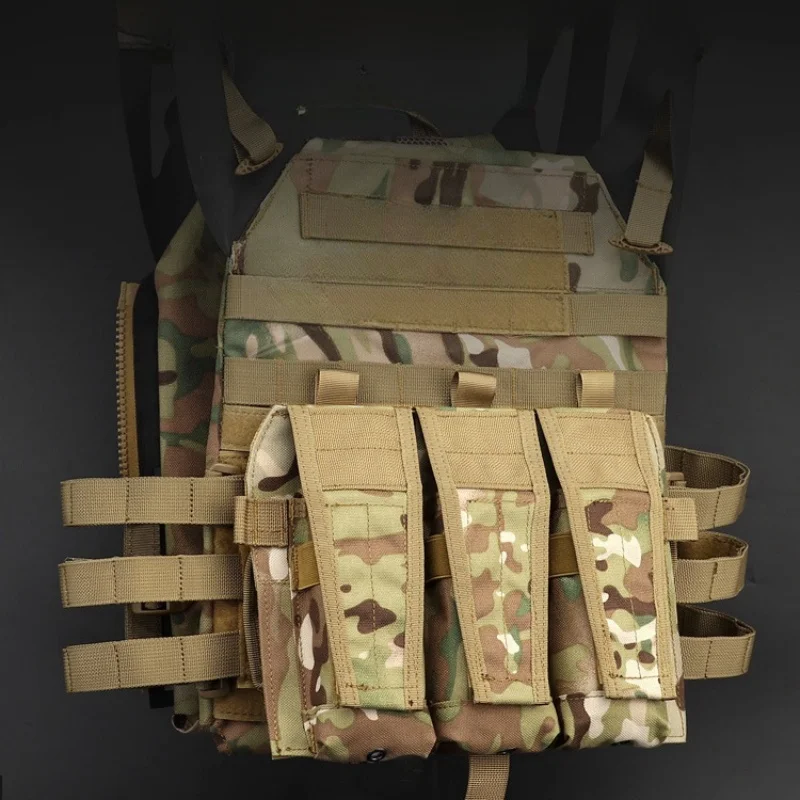 

JPC 2.0 Front Panel Pouch - Large Capacity MOLLE-Compatible Vest Organizer for 5.56 Magazines & Outdoor Gear