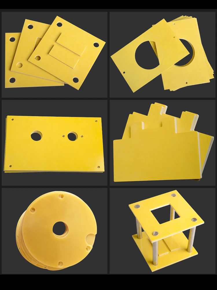 3240 Epoxy Plate Insulation Resin Plate 0.3/0.5/0.8/1/1.5/2/3/4/5/6/8/10mm Thick Fiberglass Board High Temperature Resistant