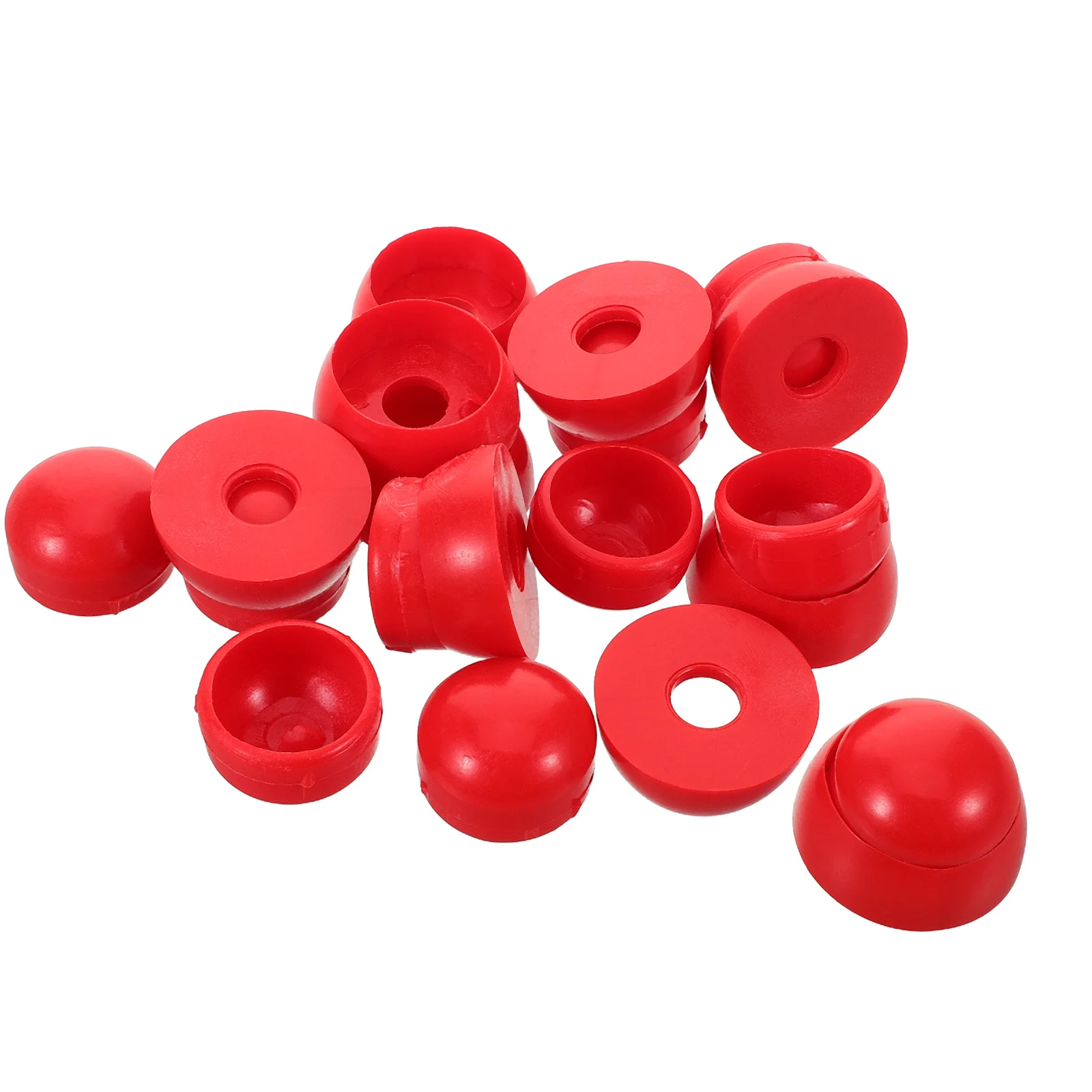 Tampas de parafuso para playground, tampas protetoras de parafuso de plástico para segurança infantil, design à prova de intempéries, aumenta a estabilidade da área de jogo e com 10 peças