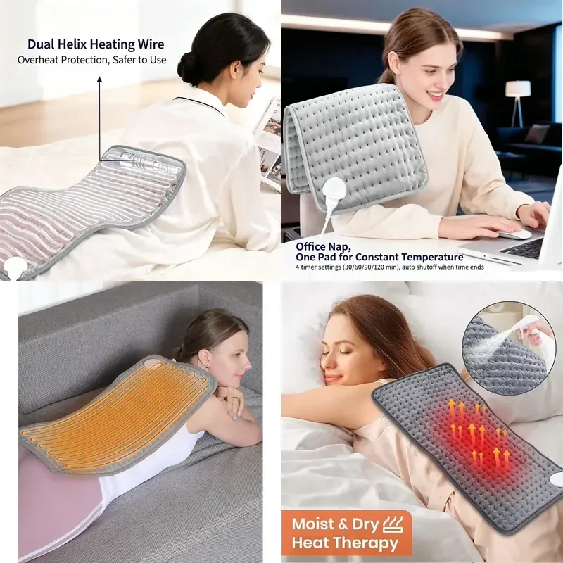 for  Indoor Electric Heating Pad with Temperature Control Lightweight Portable Thermal Heating Pad