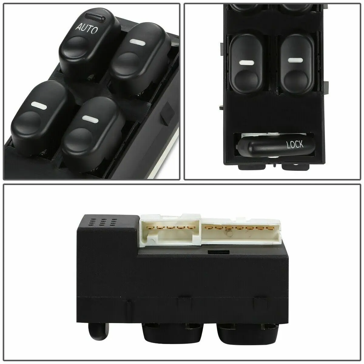 Front Master Power Window Lock Switch Driver Side Left for Buick Century Regal