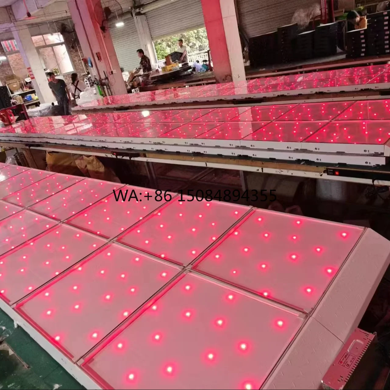 

500*500MM 600*600MM Led RGB Full Color Magnetic Starry Light Sky Wedding Party Dance Floor