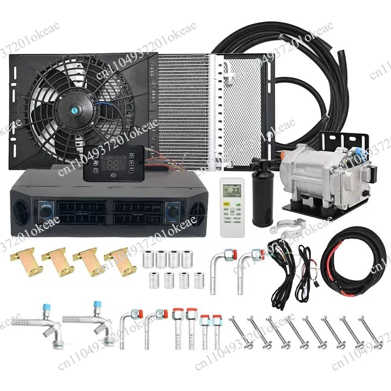 Air conditioner electric sleeve 12V24V heating and cooling universal type