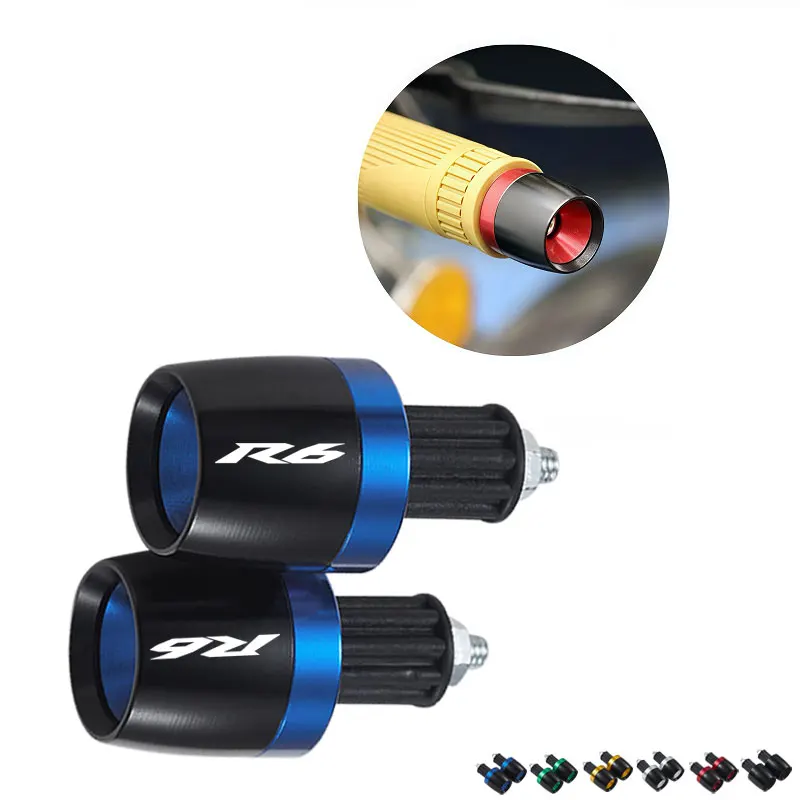 

Motorcycle For YAMAHA R6 YZFR6 YZF R6 YZF-R6 2017-2026 Accessories Handlebar Grips Ends Handle Bar Cap End Plug new