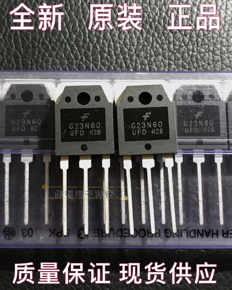 10PCS/Lot G23N60UFD SGH23N60UFD  IGBT 23A600V   In Stock Imported Original Fast Shipping Quality Guarantee