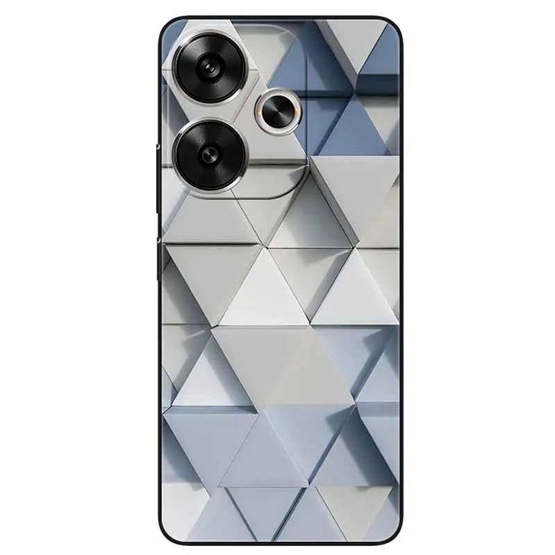 For Xiaomi Redmi 13 Case Silicon TPU Black Bumper Cover Phone Cases for Redmi 13 4G 5G Redmi13 Protection Coques Soft Shell