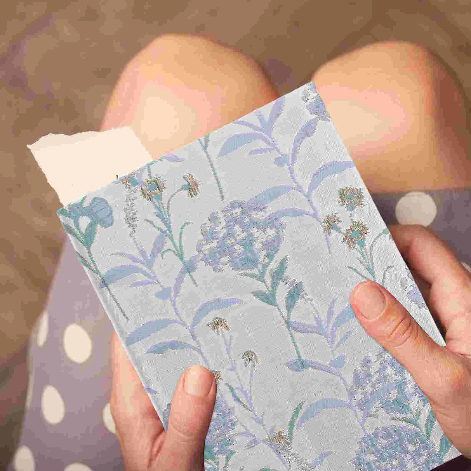 Handmade Cloth Book Cover Decor Note Bag Scrapbook Hand-made Protector Fabric Creative Student Sleeves