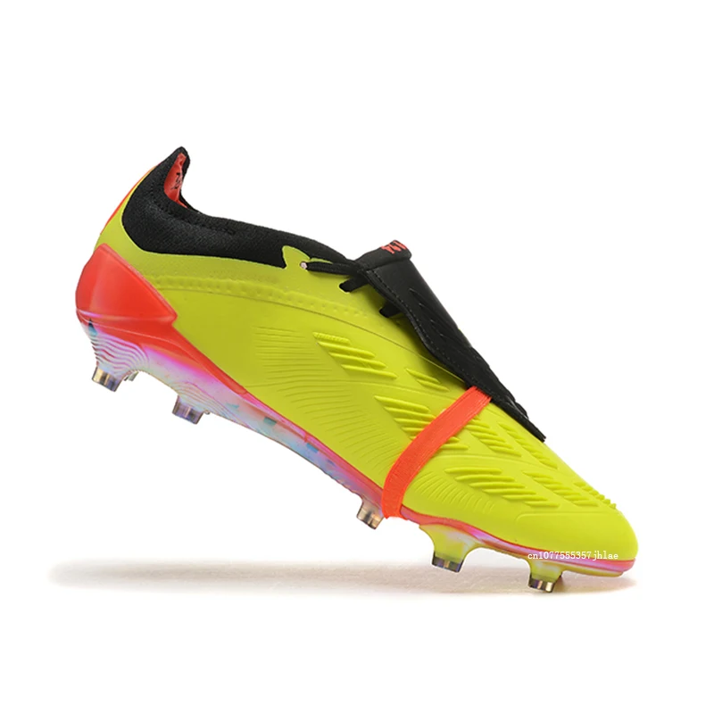 

Men Soccer Shoes FG Football Boots Futsal Long Spike Professional Outdoor Training Sports Cleats