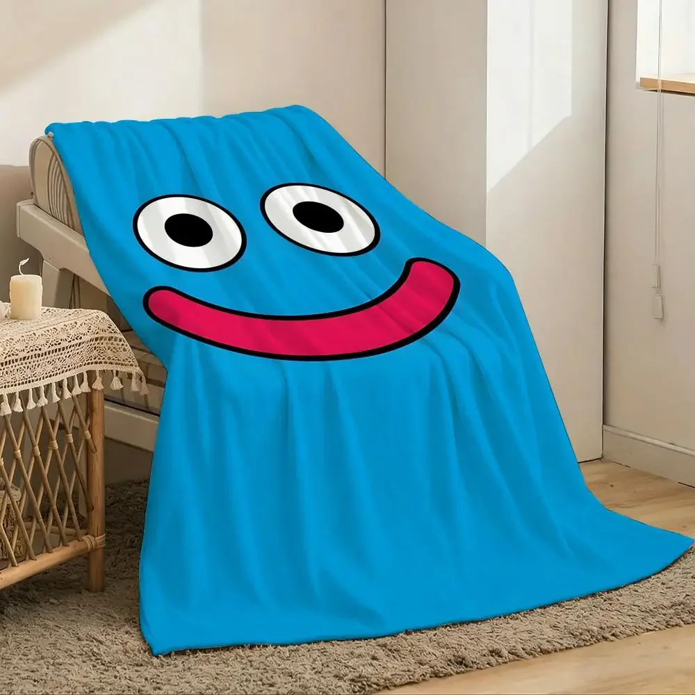 Slime MoriMori Dragon Quest Throw Lightweight 240g Flannel Blanket Soft Skin-friendly for Summer Cooling