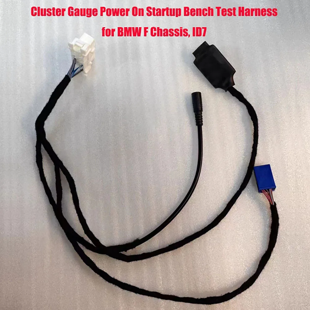 ECUTOOL Car Instrument Panel Cluster Power On Startup Test Bench Harness for BMW ID7 F-Chassis