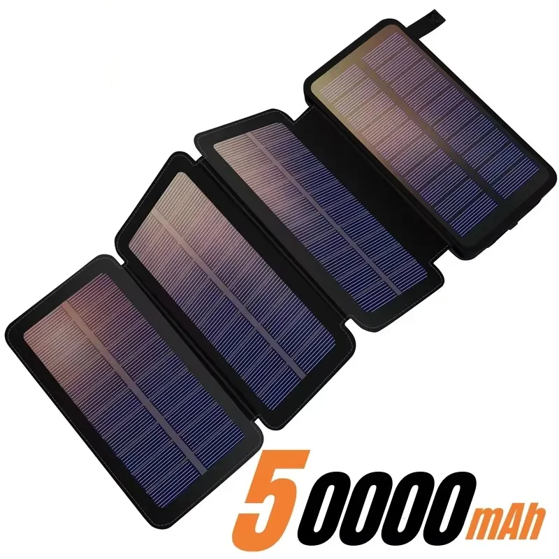 200000mAH zonne-energiebank opvouwbare zonnepanelen 5V 2A USB-uitgang draagbaar buiten kamperen zonne-energie voor iPhone Android