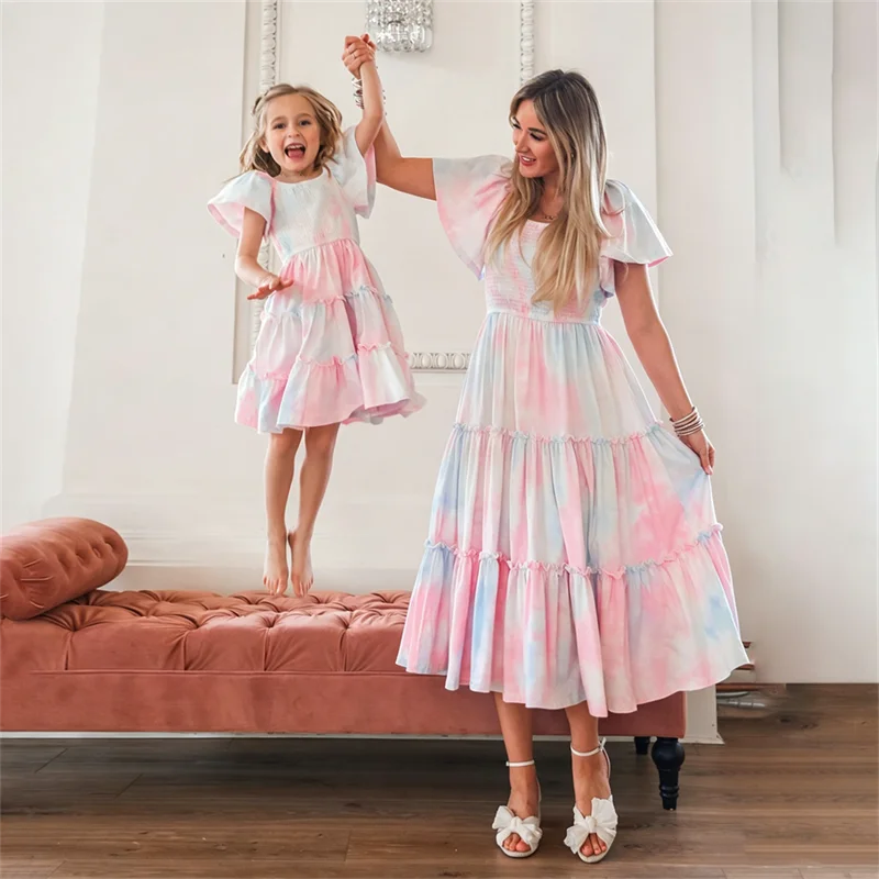 Summer Dresses Yours Clothing - Bohemian Mother Daughter Dress Vestido Beach