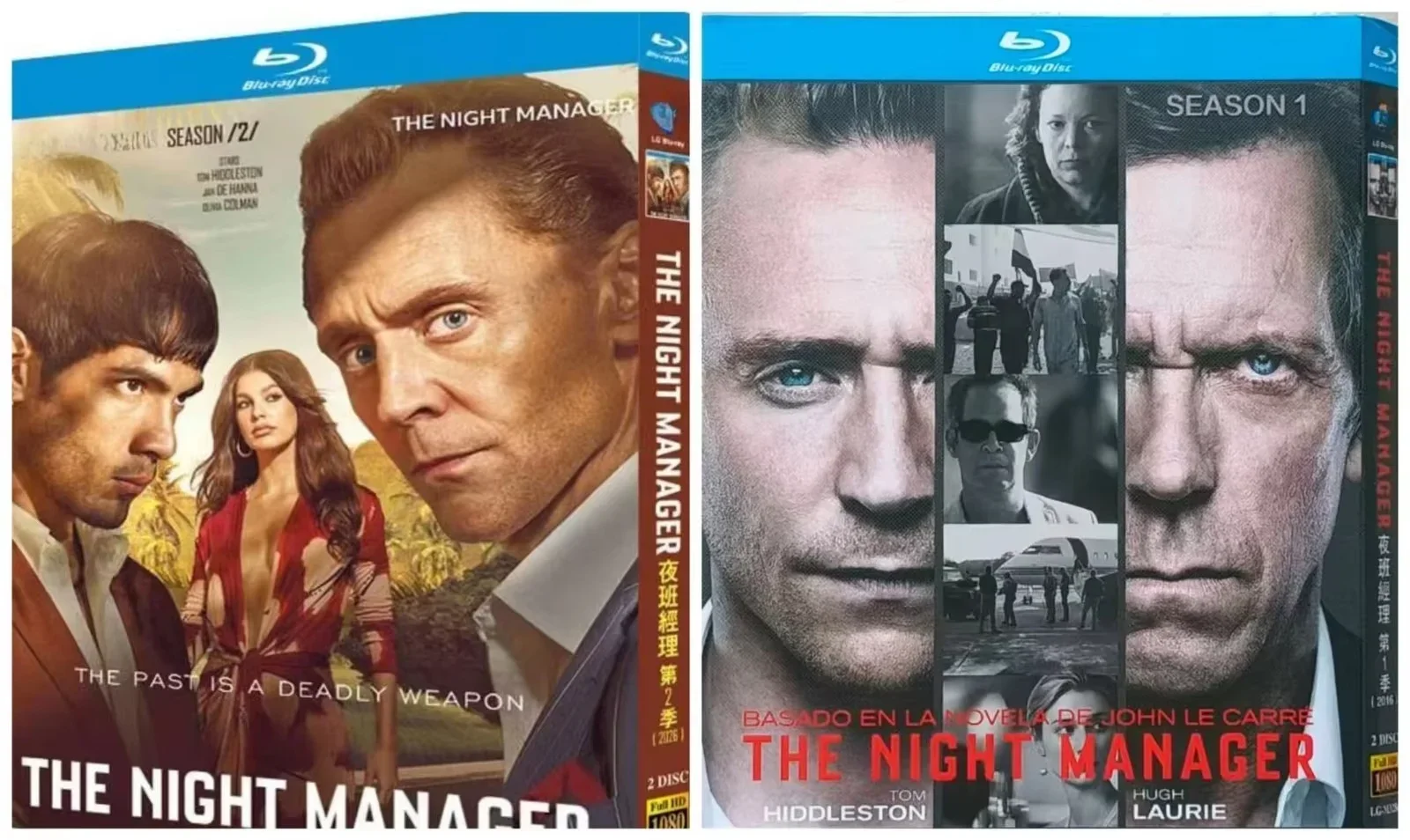 The Night Manager Season 1-2:4-Disc New Sealed Box Set English Subtitle