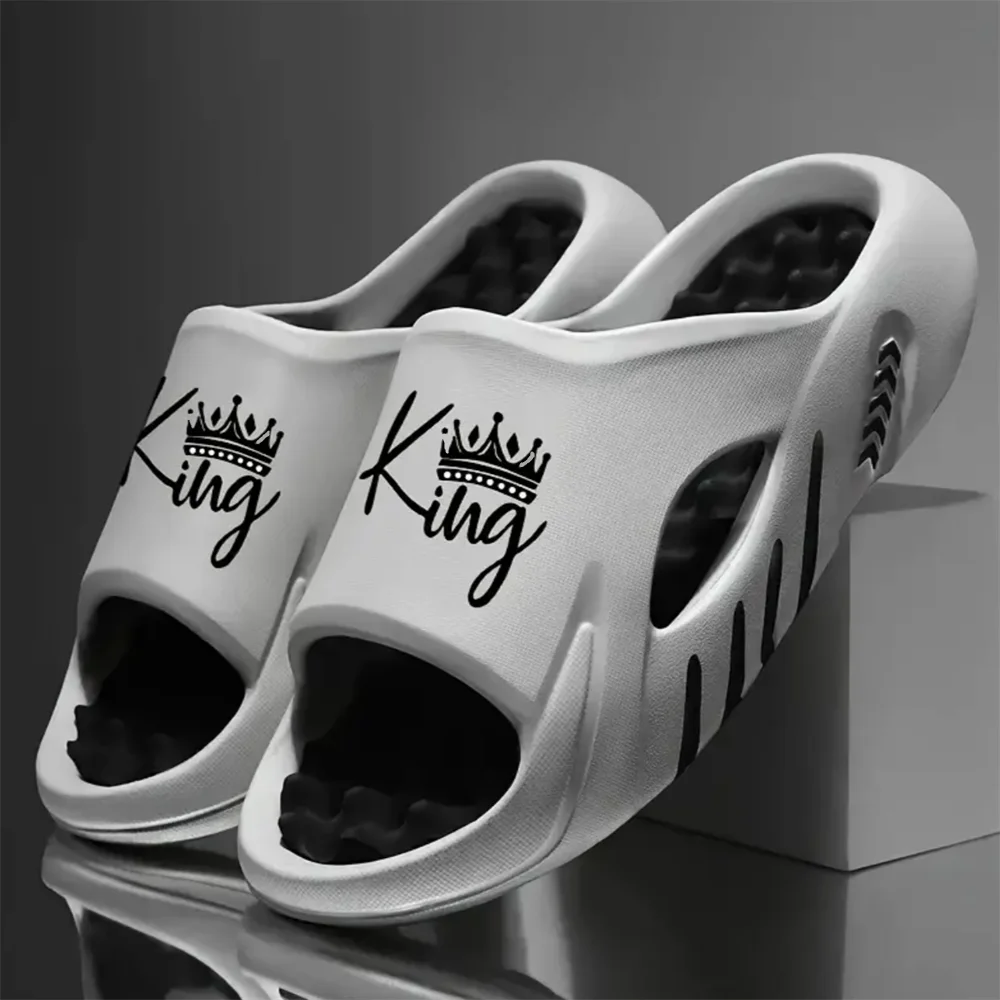 Men Shoes Xxl - Summer Men's Slippers EVA Massage Non-Slip