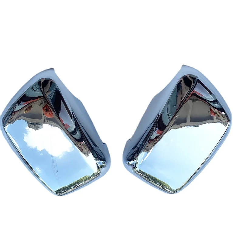 ABS Chrome Rearview Side Door Mirrors Cover Trim Car styling For Nissan Navara D40 2006- 2013