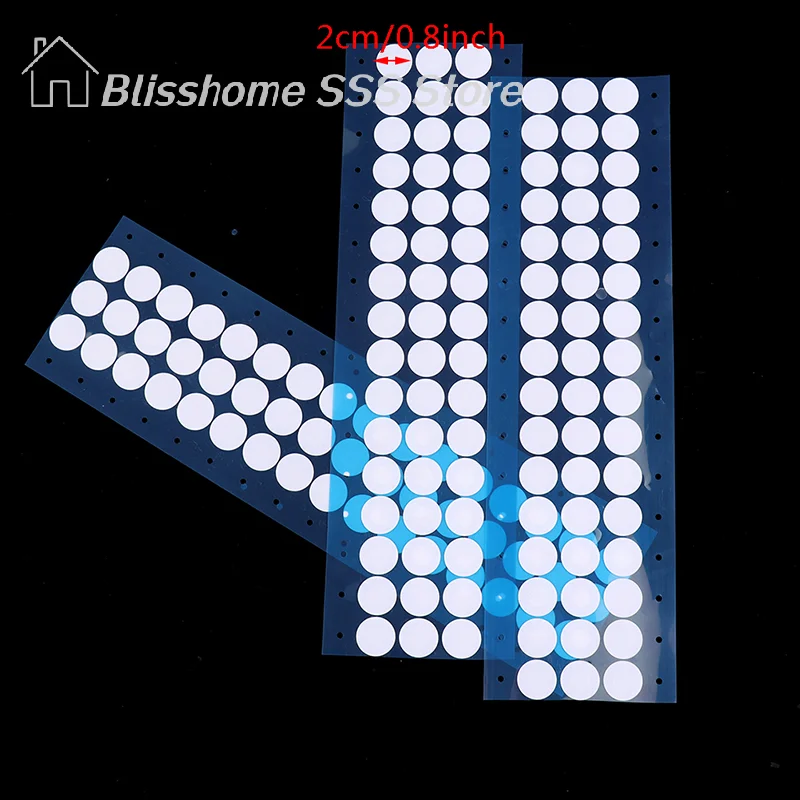 【S】48Pcs/sheet 20mm Synthetic Filter Paper Sticker For Under Wide Mouth Jar Lid Mushroom Cultivation Supplies High Quality