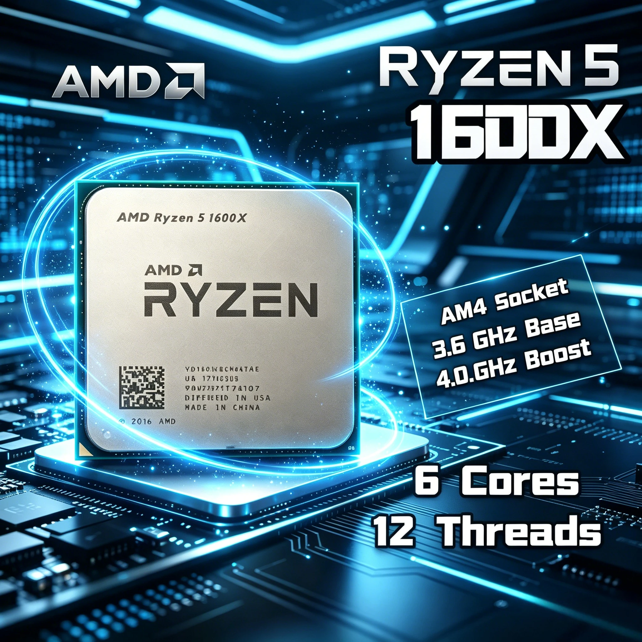 AMD Ryzen 5 1600X 6 rdzeni 12 – Amd Cpu Ryzen 5 recenzja i cena