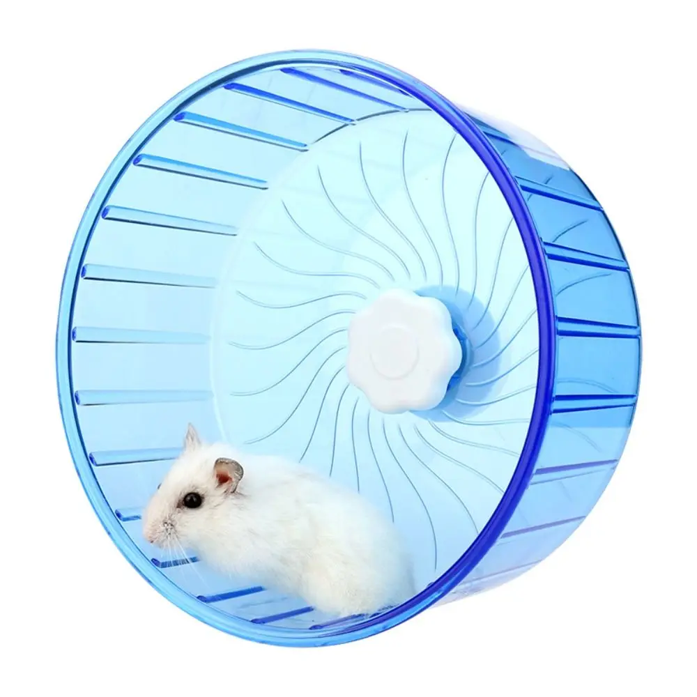 Silent Hamster Wheel Super Smooth Integrated Hamster Exercise Wheels Adjustable Stand Dual Bearing Rat Treadmill Toy Hamster