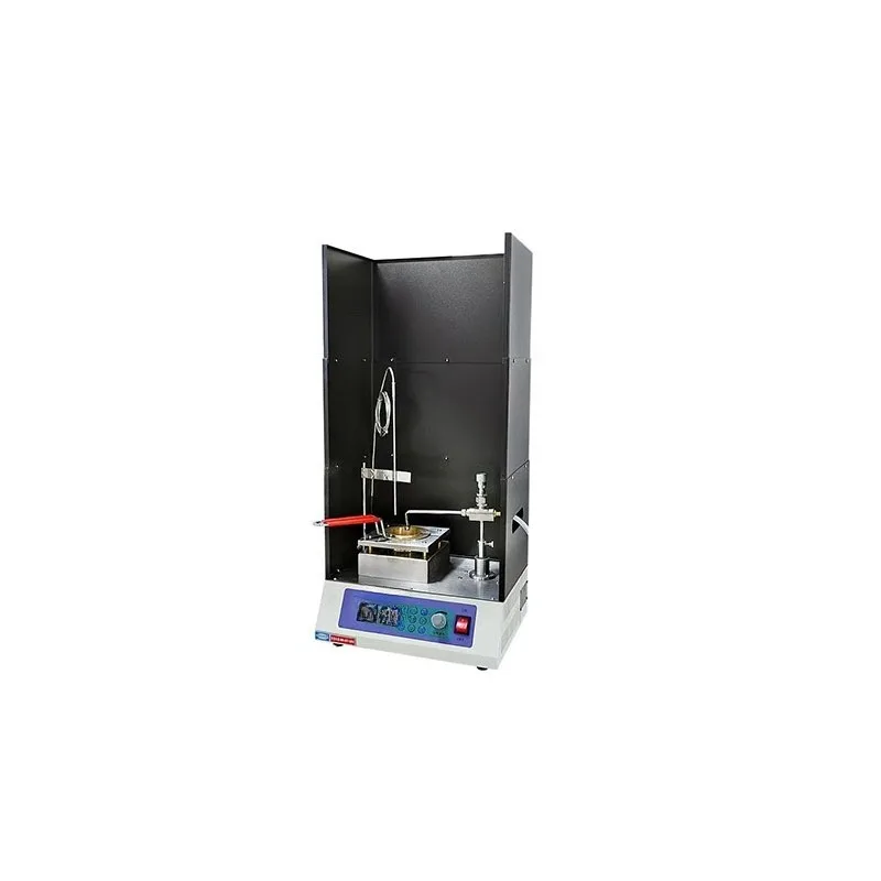 Asphalt flash point and ignition point tester COC open cup method