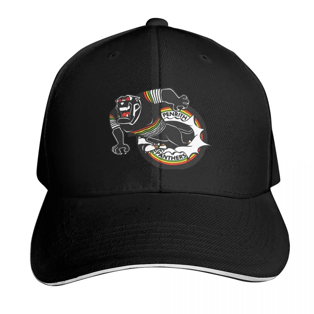 

Penrith Panthers Baseball Cap Hat Baseball Cap Big Size Hat Sunhat Sun Cap Men Luxury Brand Women's