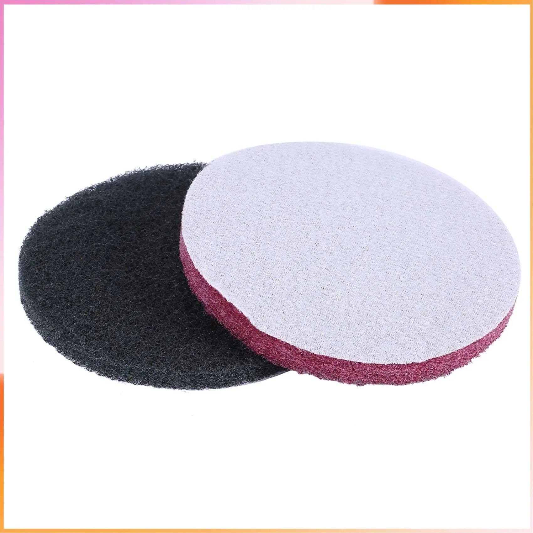 A93Z 16 Uds. Kit de limpieza de estropajo de azulejos con cepillo eléctrico de taladro de 4 pulgadas con soporte de almohadilla de disco de 4 pulgadas 3 rigidez diferente