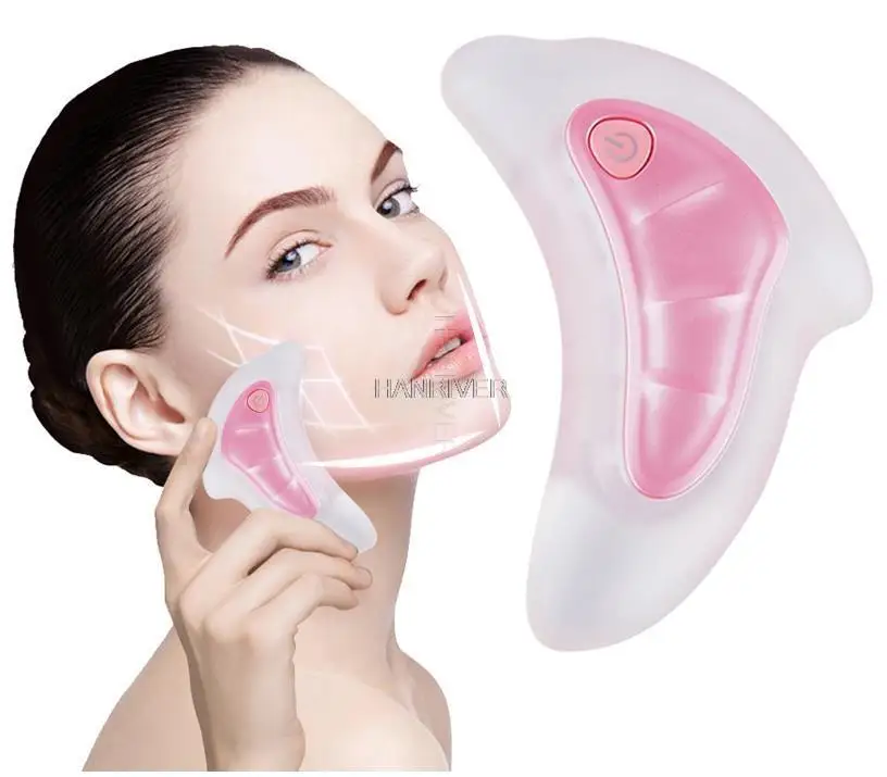 Face Neck Guasha Massage Machine Face Wrinkle Removal Device Body Slimming Massager Electirc Facial Skin Massage Scraping Tool