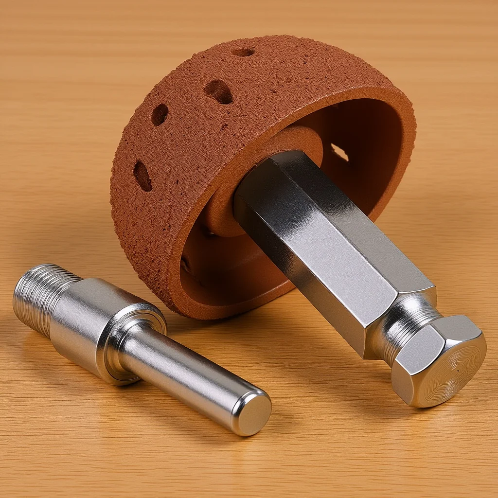 

42mm Bowl Type Grinding Head Tungsten Steel Tire Repair Grinding Wheel Coarse Grit Semicircle Buffing Tool for Car Tire Repair