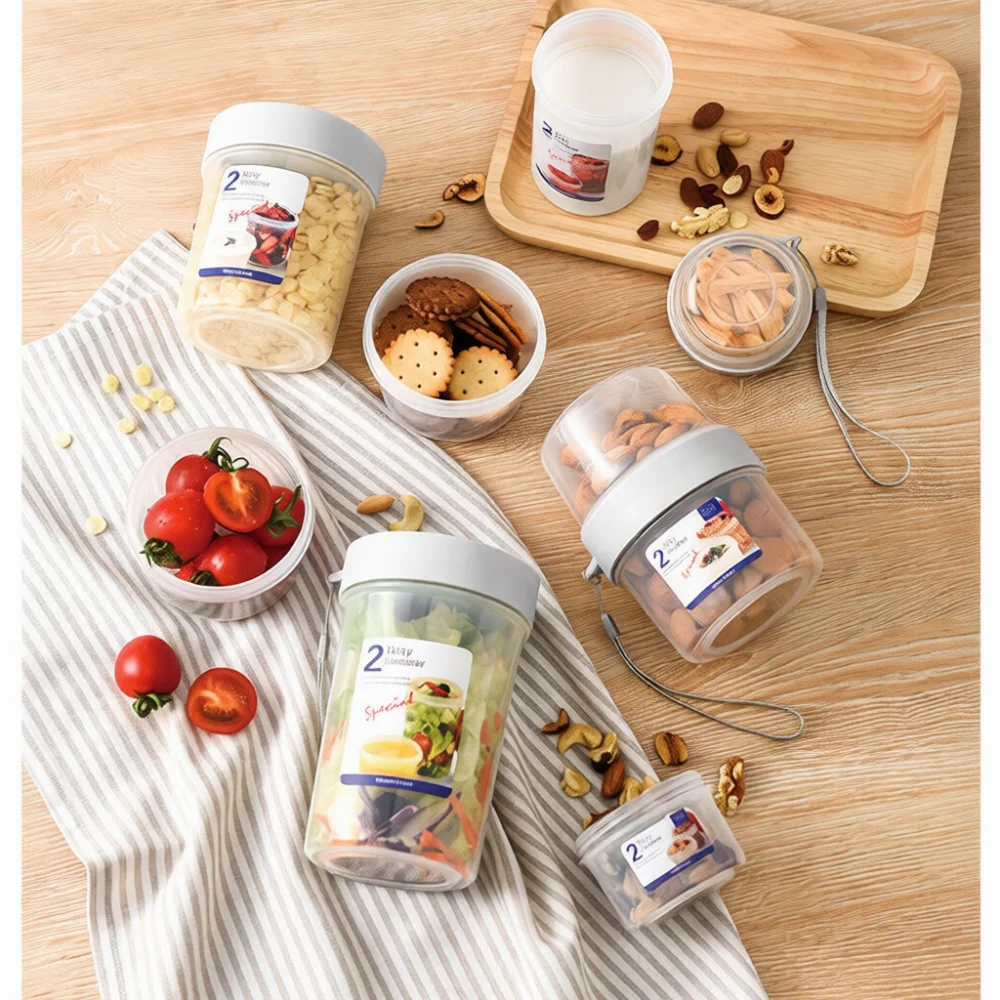 Tragbare Doppelschicht-Lebensm – Baby Food Prep Containers Bewertung und Preis