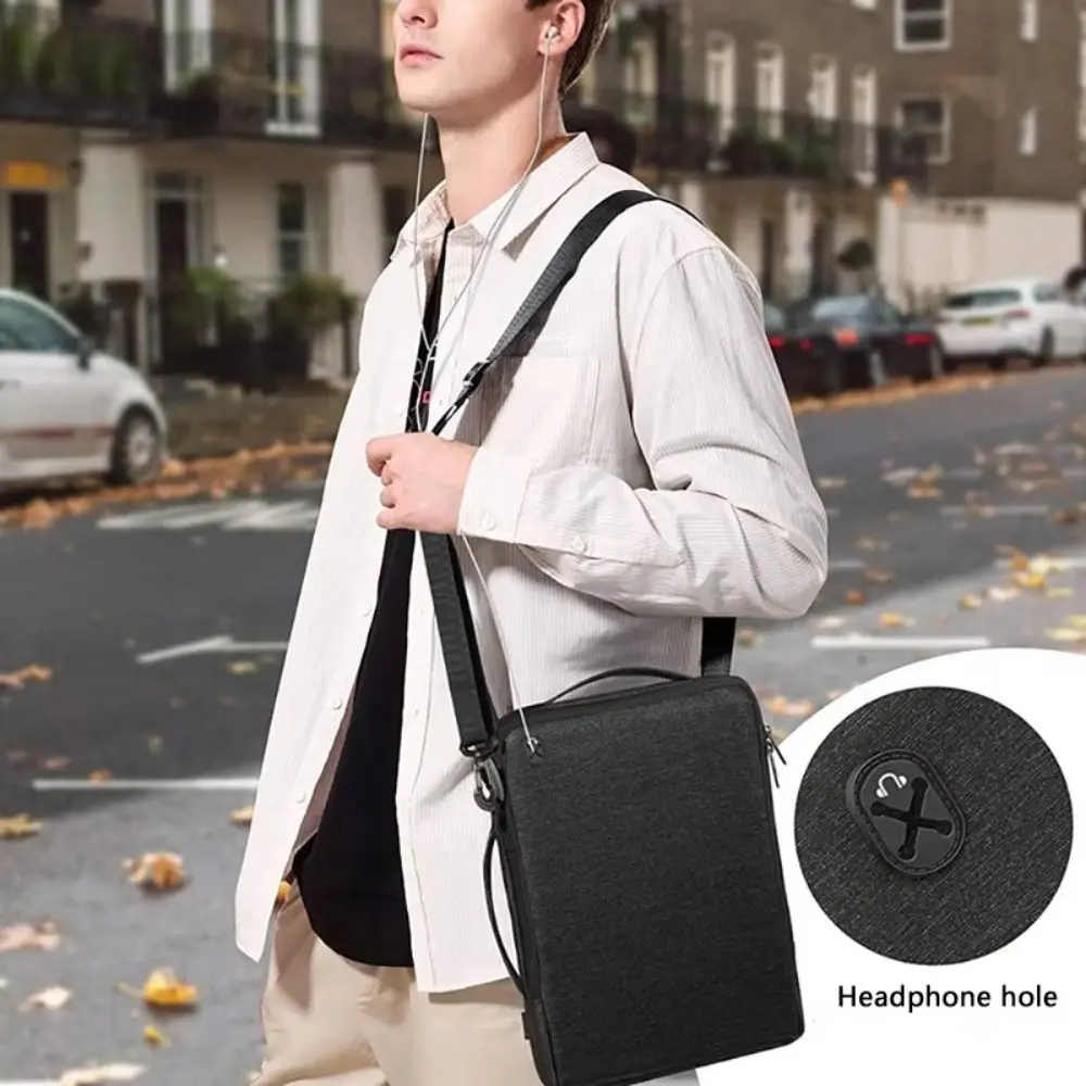 New 13.3-15.4 inch Laptop Shoulder Bag Large Capacity Shockproof Tablet Sleeve Portable Handle Carrying Case