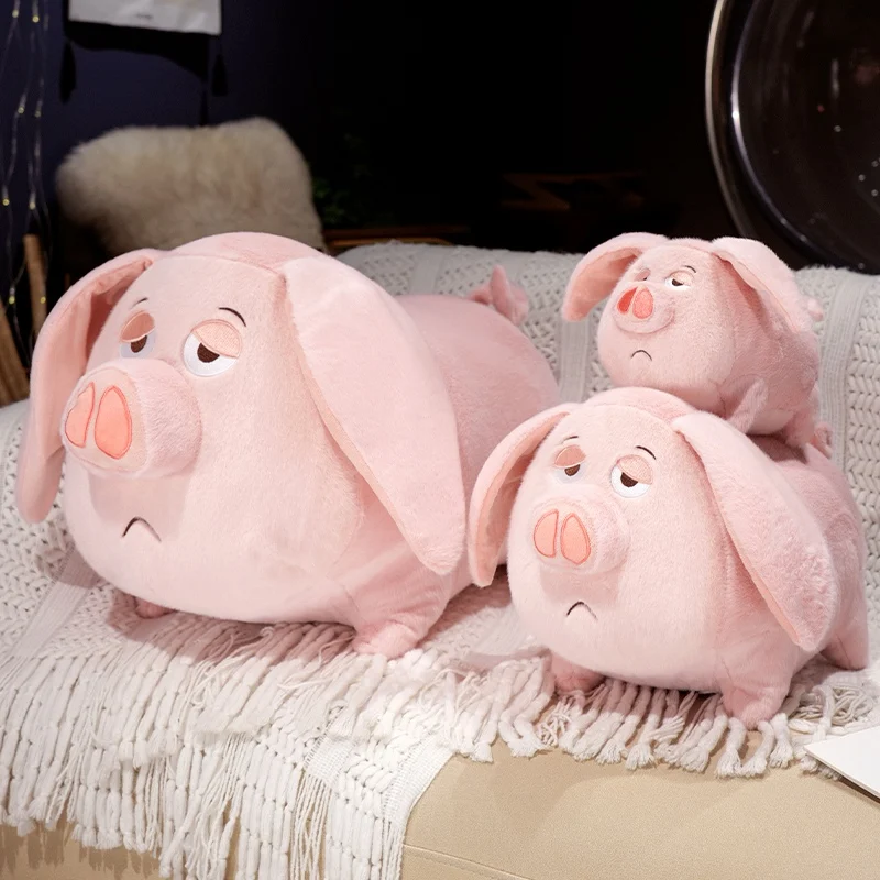 

25-60cm Anime blockbuster Movies Ne Zha2 Kawaii Plush Flying Pig Toy Kawaii Stuffed Animal Cute Piggy Sofa Pillow for Girls Gift