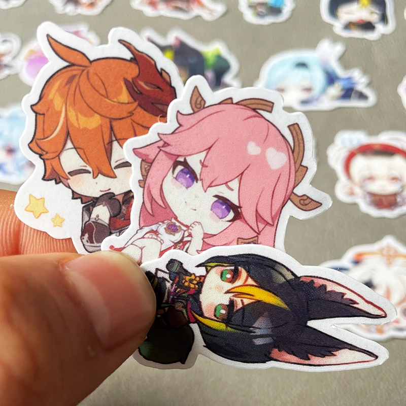 

40 уникальных ударопрочных наклеек Genshin-идеальная игра