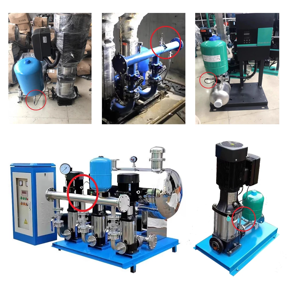 0.5% FS محول الضغط 0-1/1.6/2.5Mpa IP68 PT506 الضغط الارسال متغير التردد مضخة مياه الاستشعار DC24V G1/4 4-20mA