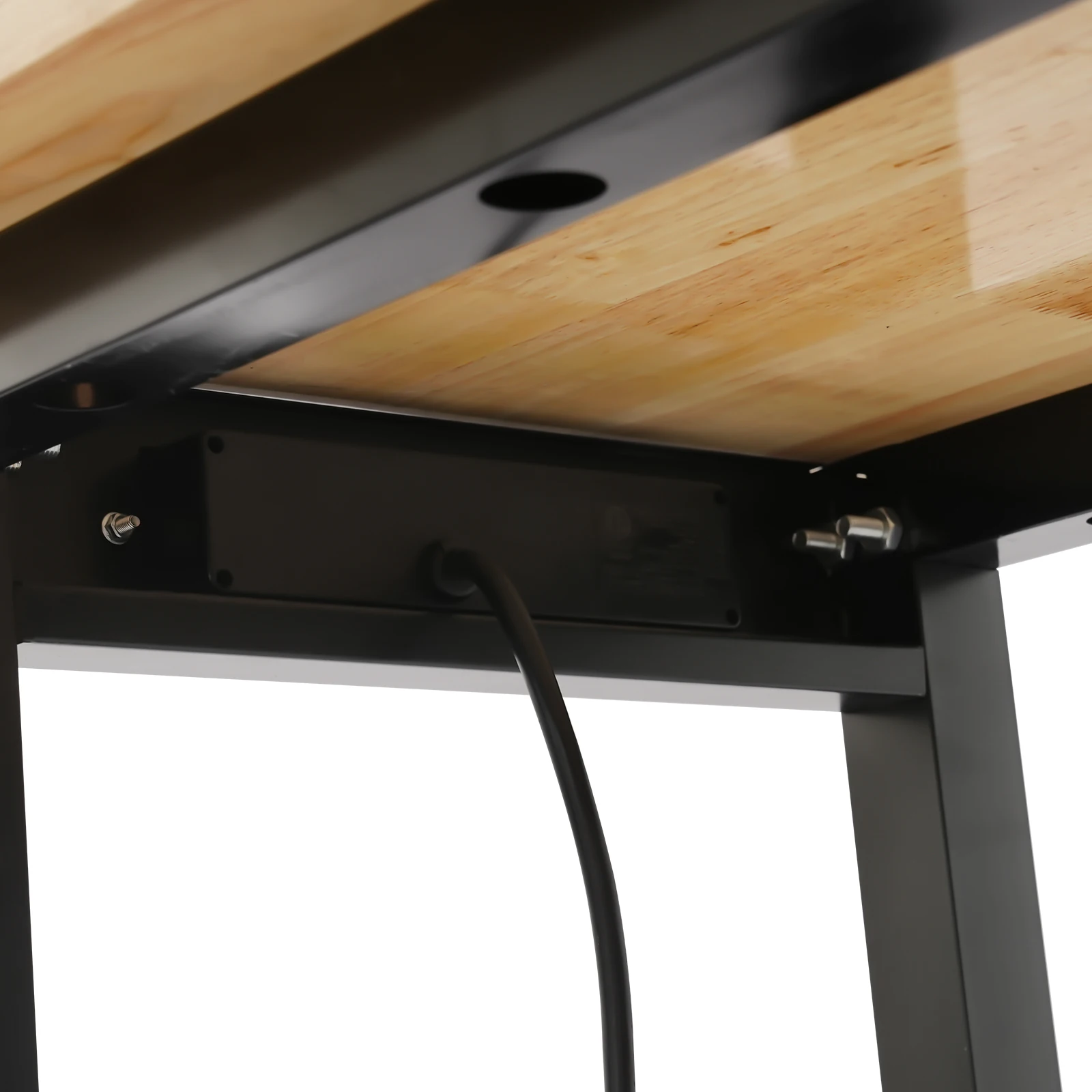 Современный регулируемый верстак, верстак 907 кг/2000 фунтов с розетками, сверхмощный рабочий стол, 2 порта USB, 4 * розетки переменного тока