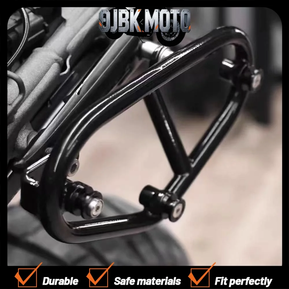 【Perfect fit】Motorcycle side bag bracket, luggage rack Compatible with Triumph Speed400 and Scrambler400X
