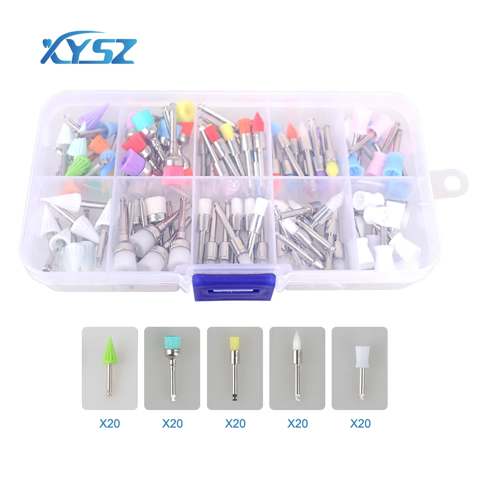 

XYSZ 80Pcs/Box Dental Composite Finishing and Polishing Discs Kit 135℃ Autoclavable Dental Teeth Whitening Polishing Tools