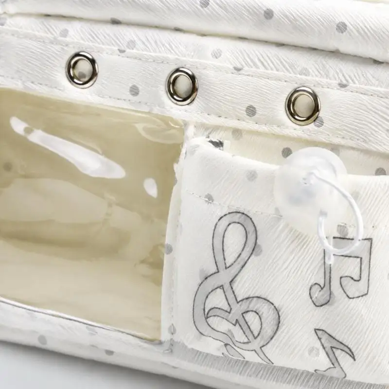 Coated Polyester Pencil Case with Soft Padded Inner Lining and Clear Window