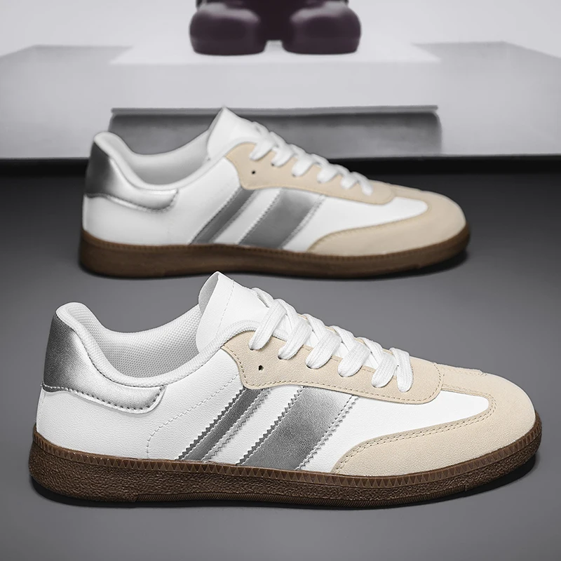 

Women's Casual Shoes 2025 New Spring Sports Versatile Soft-Soled Popular White Shoes Retro Women's Shoes