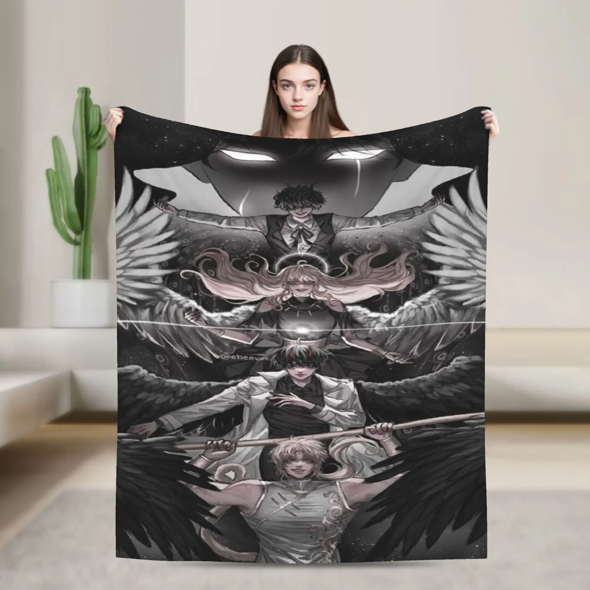 Novel Omniscient Reader Viewpoint  Accessories Blankets Super Soft Coral Fleece Plush  Throw Blankets Comfortable Rug Piece