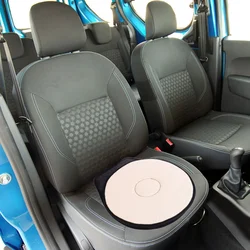 360 Degree Rotating Cushion Car Seat Pad Breathable Sponge Elderly Friendly Automobile Interior Accessories Universal Covers