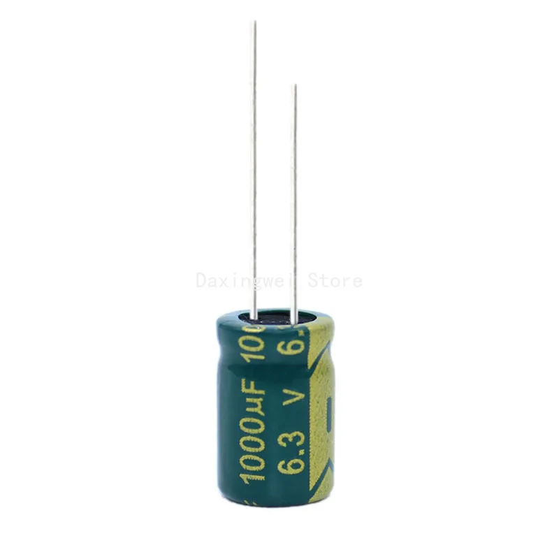 30PCS/Lot 1000uf  6.3V  Aluminum Electrolytic Capacitor 8x12MM High Frequency Low Resistance Capacitor