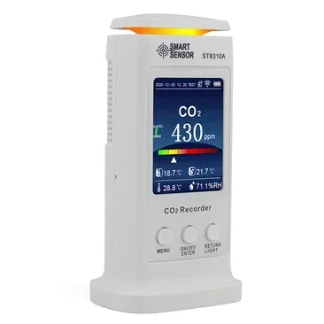 

Hot sell Dioxide Recorder Air Quality Monitor Real-Time Tracking CO2 Gas Detector with WIFI LCD Display Data Gas Analyzer
