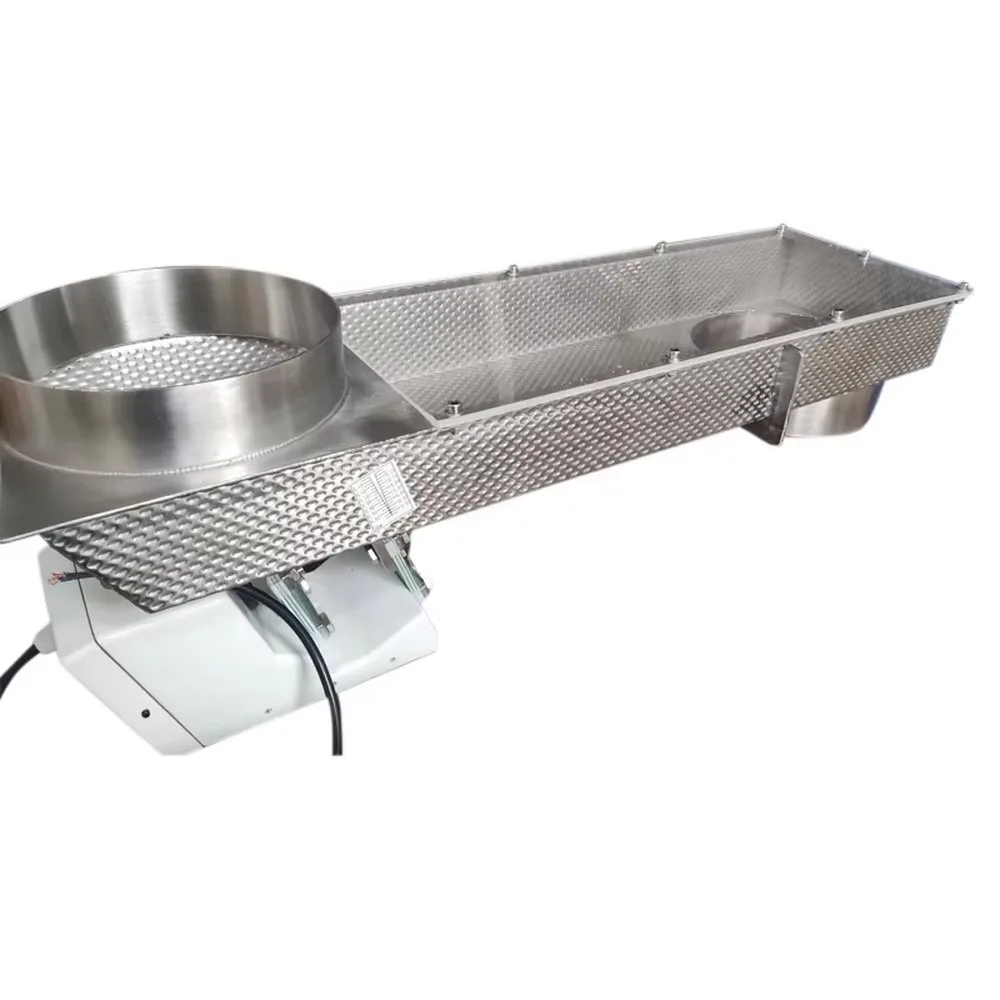 DSW 304/316 Stainless Steel PLC Vibratory Feeder 1 Year Warranty Food Transport Equipment