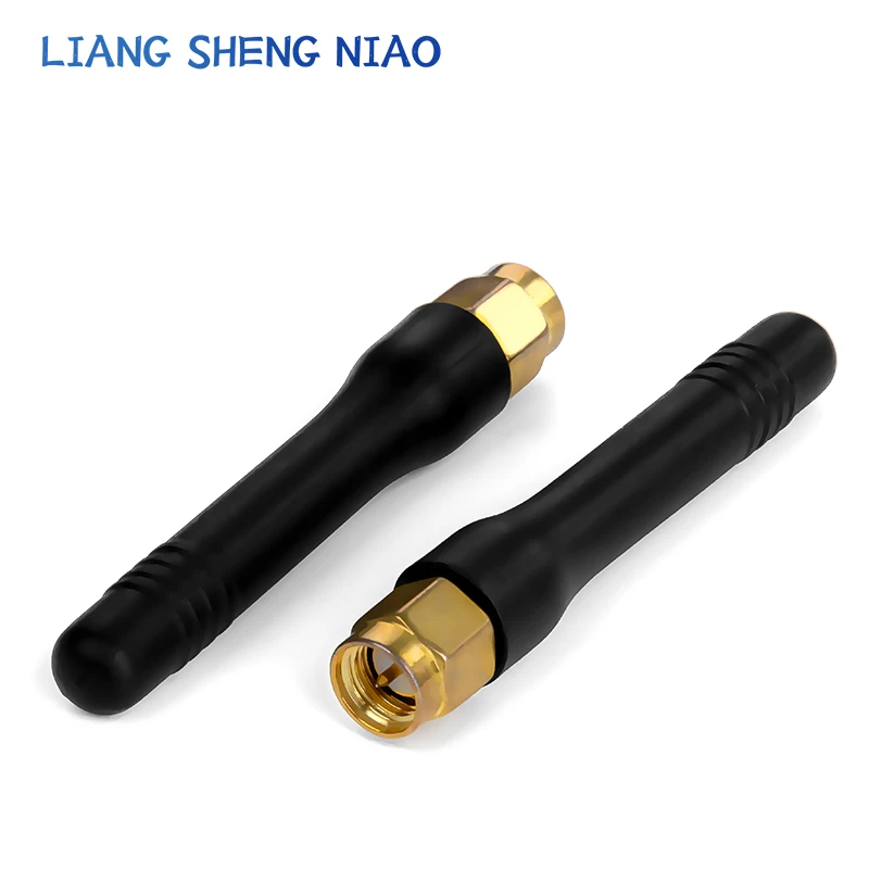 SMA rubber rod antenna GPRS/GSM small chili antenna four frequency gain 6dBi internal needle