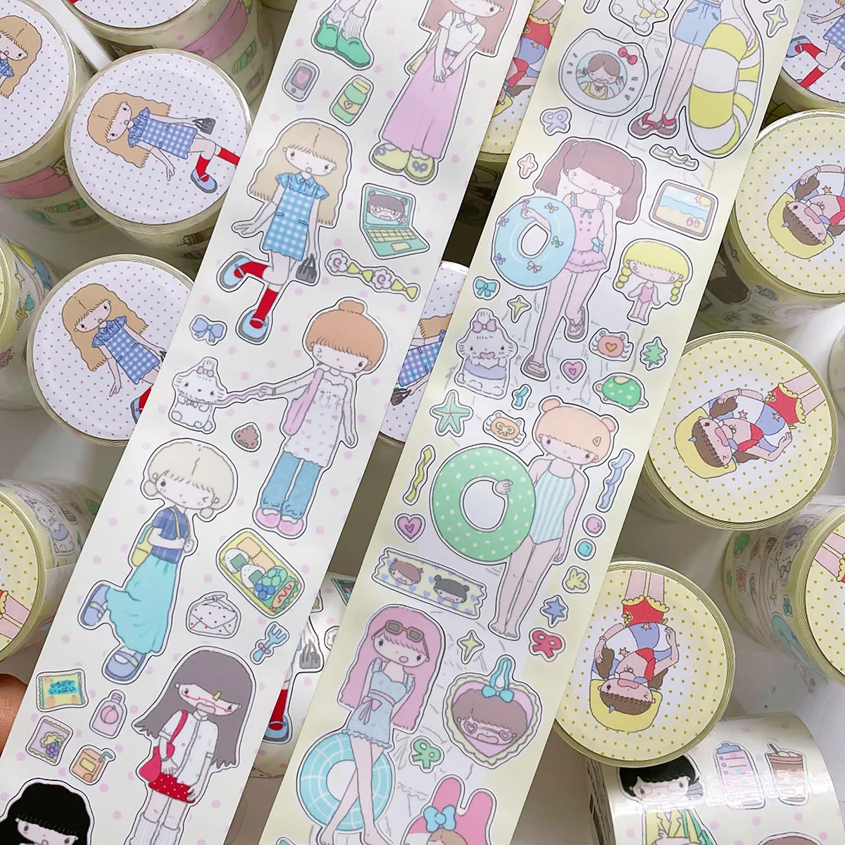 Decorative Masking Tape for Scrapbooking Stationery Washi Tape Cute Stickers Tape For Arts Diy Crafts Album Journal Planner