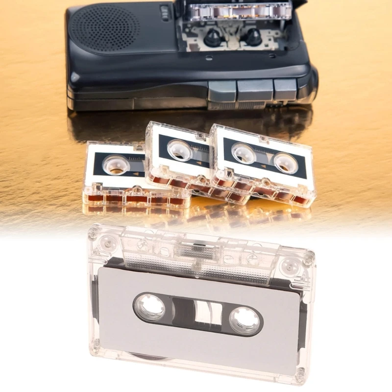 Blank Sound Recording Cassette Tape, Blank Cassette Tape for Recording Blank Sound Tape 45 Minutes Recording Time