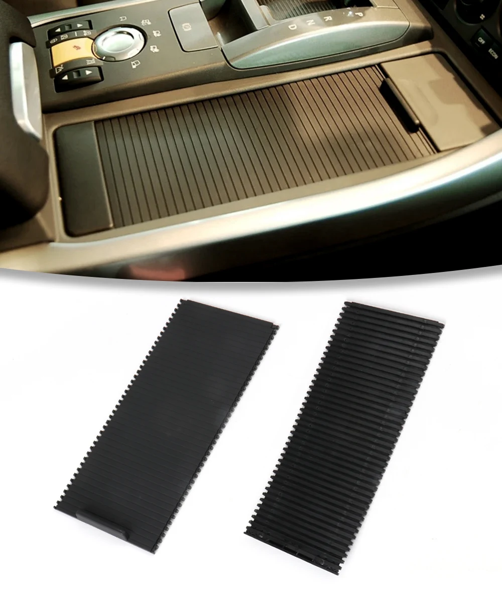 Mittel konsole Getränke halter Abdeckung Schiebe rollo Jalousie Vorhang Abdeckung für Land Rover Range Sport 2014-2018 – Detail 1